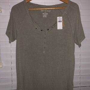 NWT Henley Shirt